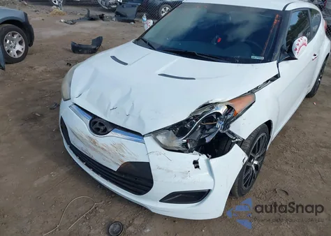 2014 Hyundai Veloster Base W/Black из США, поврежденный, VIN KMHTC6AD0EU204382